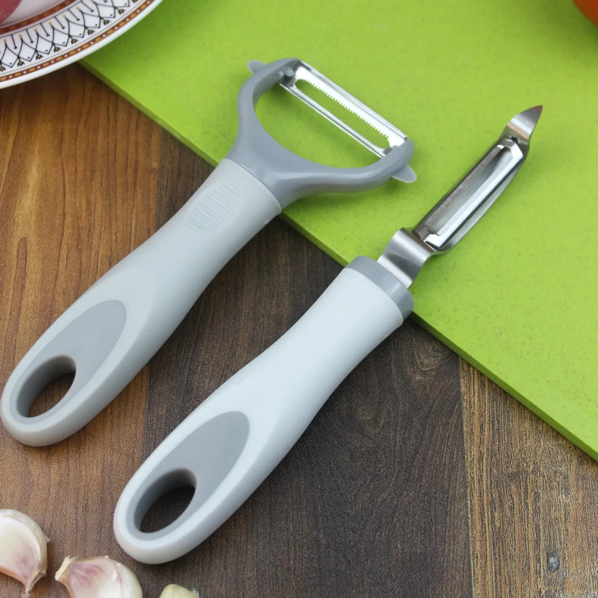 Dobeli Multifunctional 420J2 Stainless Steel Peeler Kitchen Multi-functional Potato Fruit Paring Melon Planer Peeler Small Tool