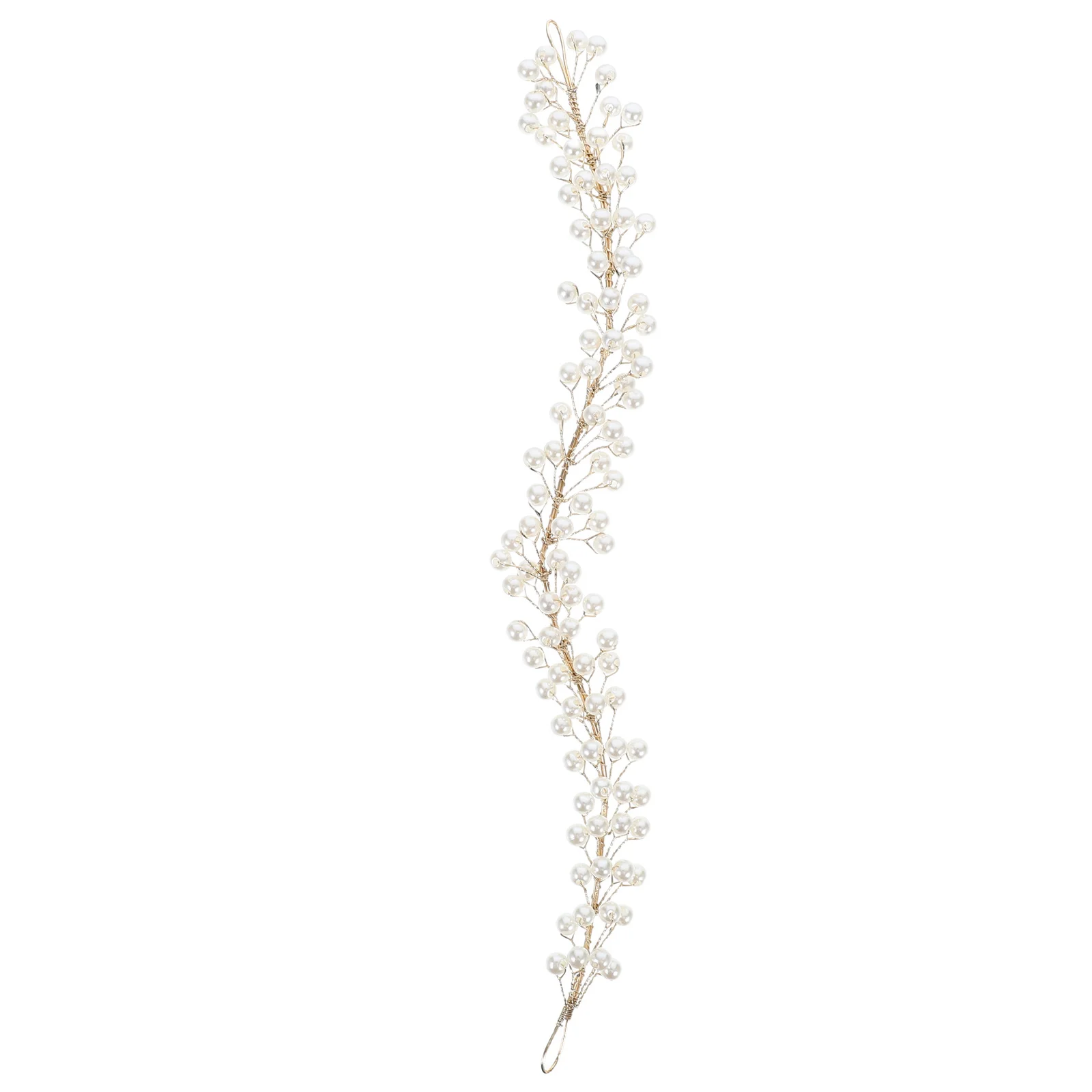 

Elegant Bridal Pearl Hair Vine Headband Faux Pearl Wedding Hairpiece Hair Jewelry for Bride Prom Bridal Accessories for Wedding