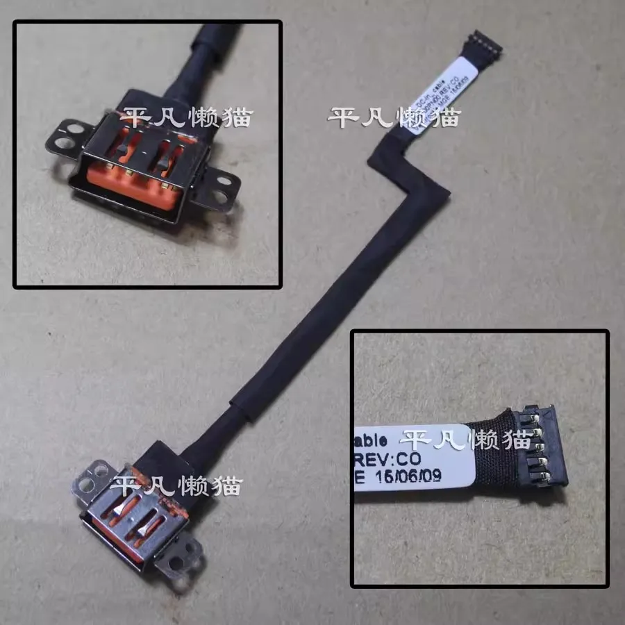 DC Power Jack interface Cable for Lenovo Yoga 900-13ISK 900-13ISK2 900S-13ISK 80MK 80UE 5C10K48429 DC30100PN00 Charging Port
