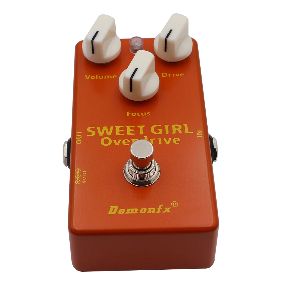 Demonfx-SWEET GIRL Drive Guitar Effect Pedal, Overdrive Plugins  High quality devices, New