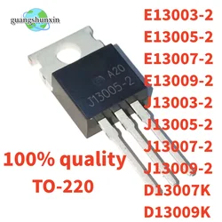 10 adet (M) yeni transistör 13007 E13007 E13007-2 J13007 J13009-2 E13009 E13005 J13005 E13003 J13003-2 D13007K TO-220 kaliteli