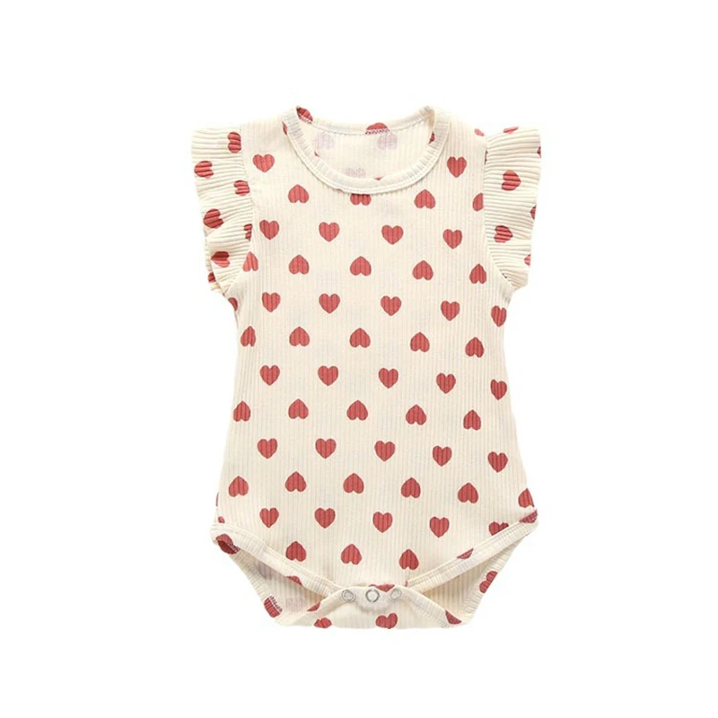 Summer Newborn body Bodysuit Infant Jumpsuit  flower Soft Baby Clothes Cotton Baby Girls Boys Simple Long Sleeve Baby Onesie