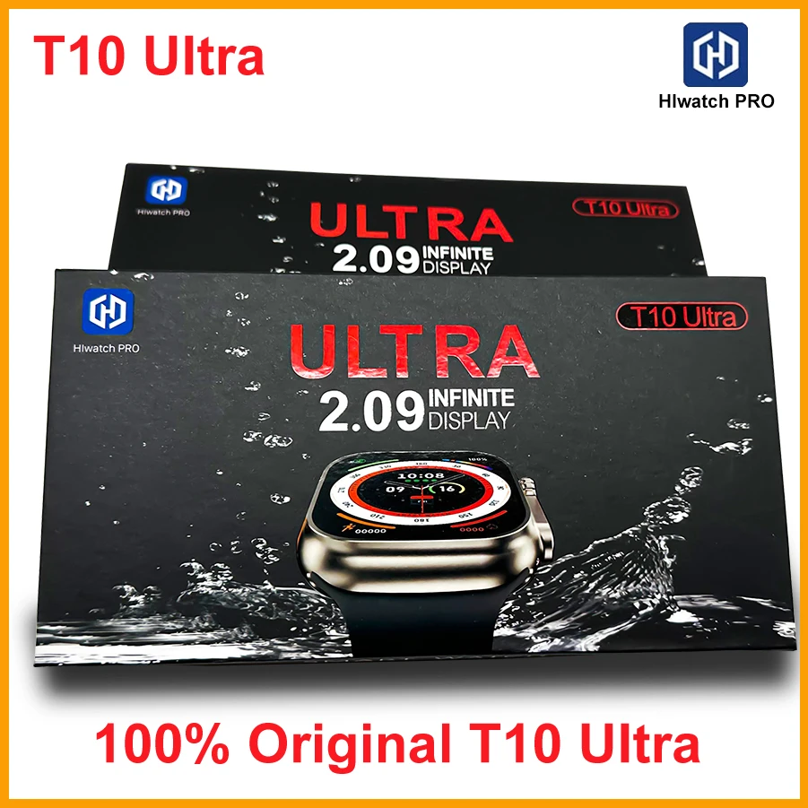 Wholesale 1/2/3/4/5/10 T10 WatchUltra Bluetooth Connected Smartwatch Sports Watch Multi Purpose Call Sports For And Android