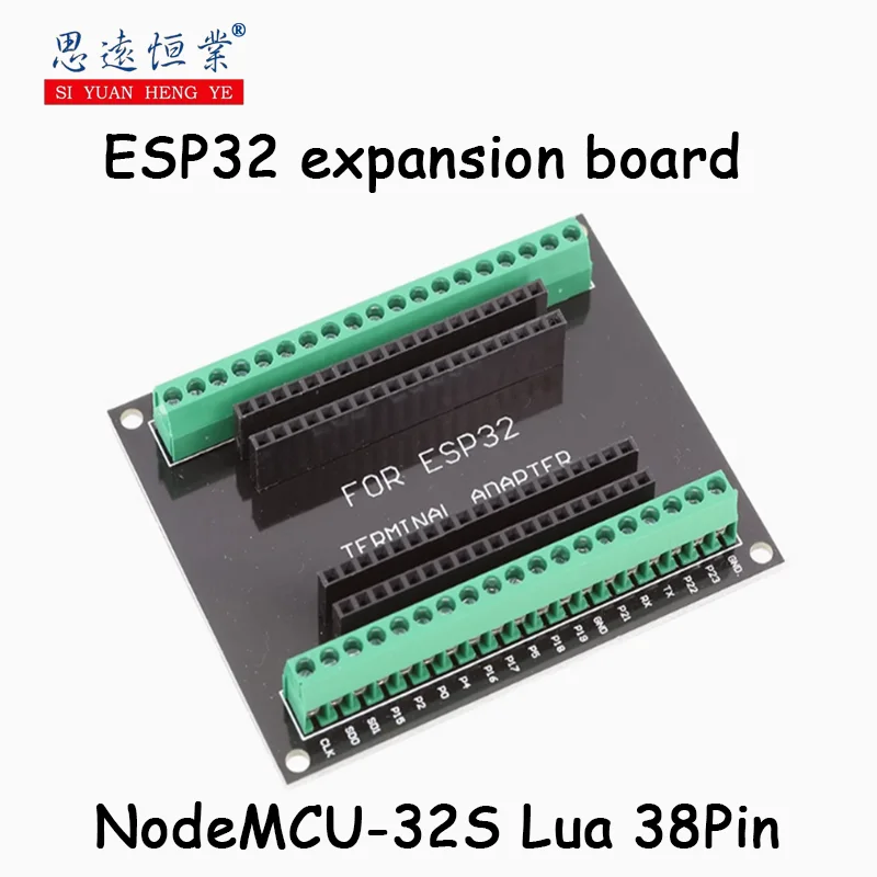 1 Uds. Placa de expansión ESP32 NodeMCU-32S Lua 38Pin GPIO placa de expansión Compatible