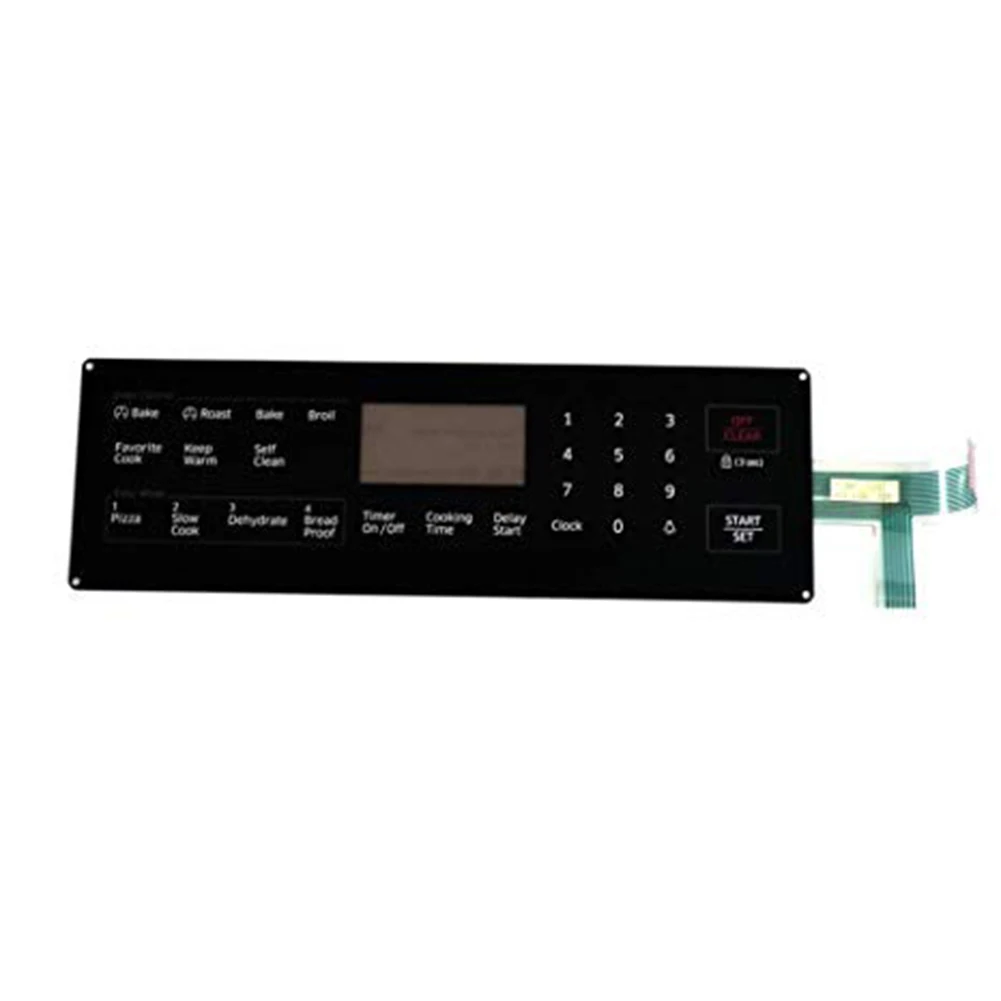 Membrane Switch Touchpad for Samsung Range Oven DG3400027B Replacement Part Fits NX58H5600SS and Similar Models