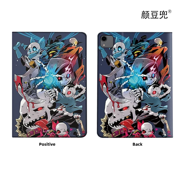 Undertale Anime  SENS For iPad Air 3 4 5 6 Mini 4 5 6 Case Luxury Silicone For Pro 13 12.9 11 10.5 inch For iPad 10th 9th 10.9 i