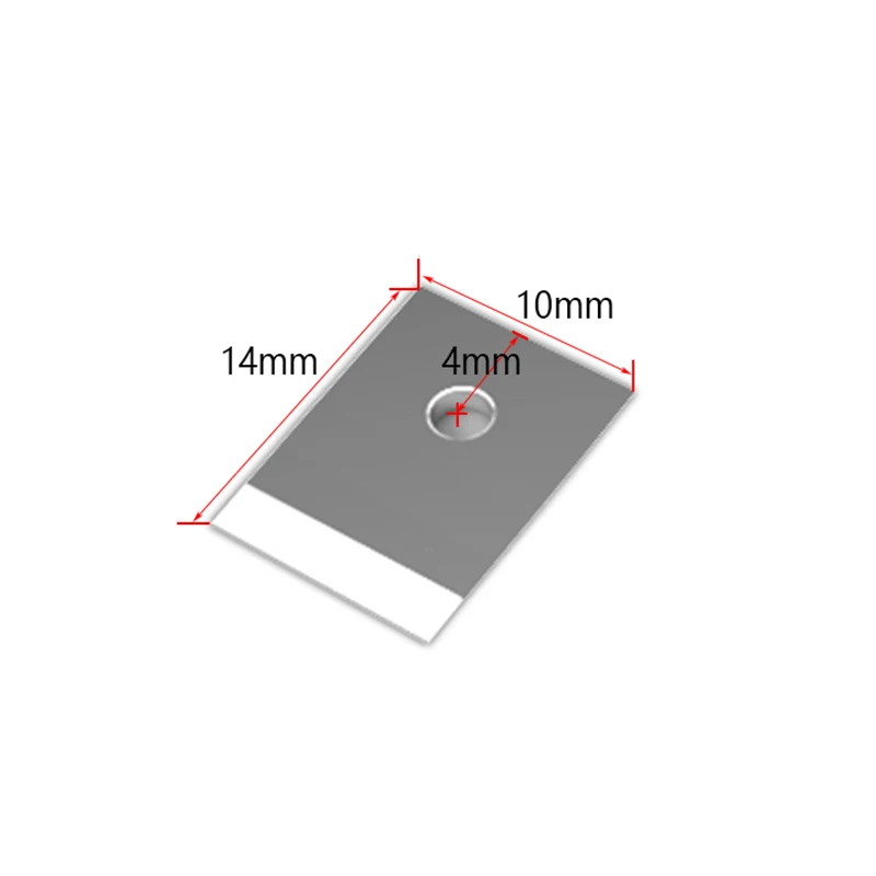 Picture 6: rj45 spare blade for RJ 45 crimper Crimping Cable Stripper knife pressing clamp RJ12 RG45 pliers Replacement tools accessories