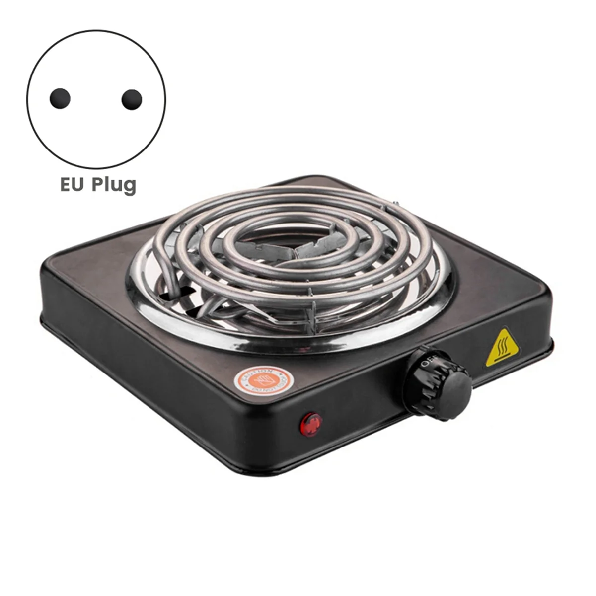 Electric Furnace Household Mini Single Disc Burner Portable Hot Plate Mosquito Incense Furnace EU Plug