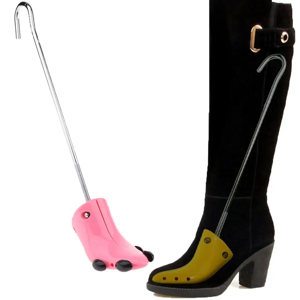 1pc Mens Womens Shoe Stretcher Shoes Boot Tree Shaper Plastic Metal for Size 35-42