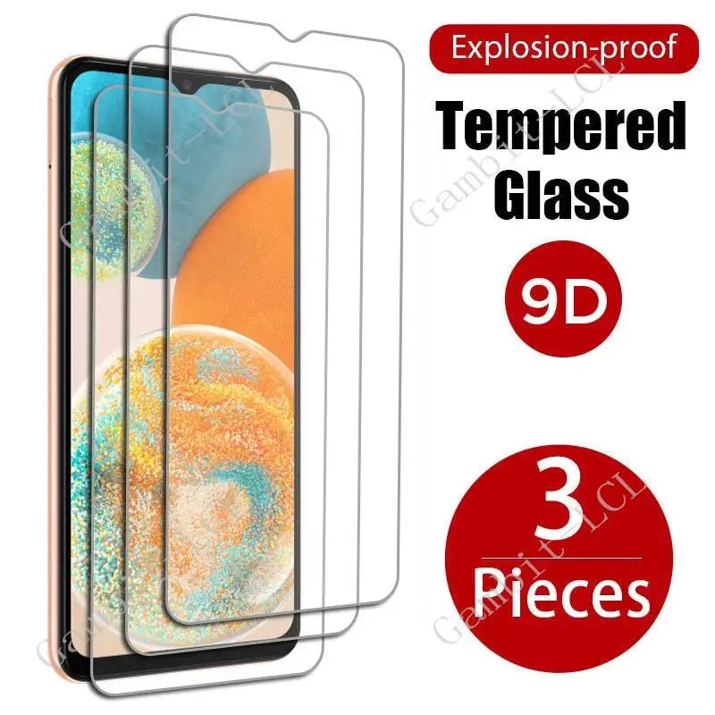 

3PCS Tempered Glass For Samsung Galaxy A23 5G Protective ON GalaxyA23 A 23 4G SM-A235F A236B 6.6" Screen Protector Cover Film