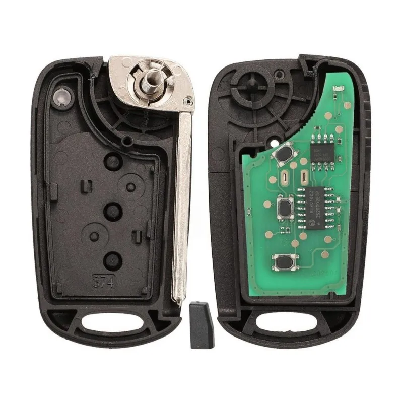 AB56-For Kia Rio 2014 Compatible Folding Car Remote Key- Part Number 95430-1W020