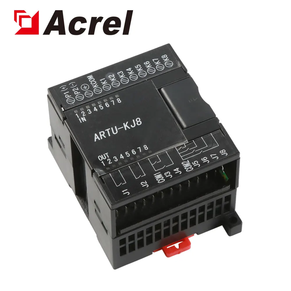 Acrel ARTU-KJ8 RS485 Modbus-RTU Remote Terminal Unit for Remote Signal & Control Combination