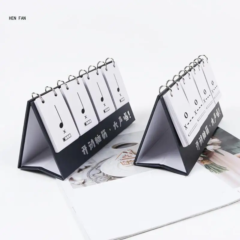 Rhythm Training Cards for Music Learners Functional Paper Note Recognition Aids Improve Musical Timing Rhythm Practice M89D