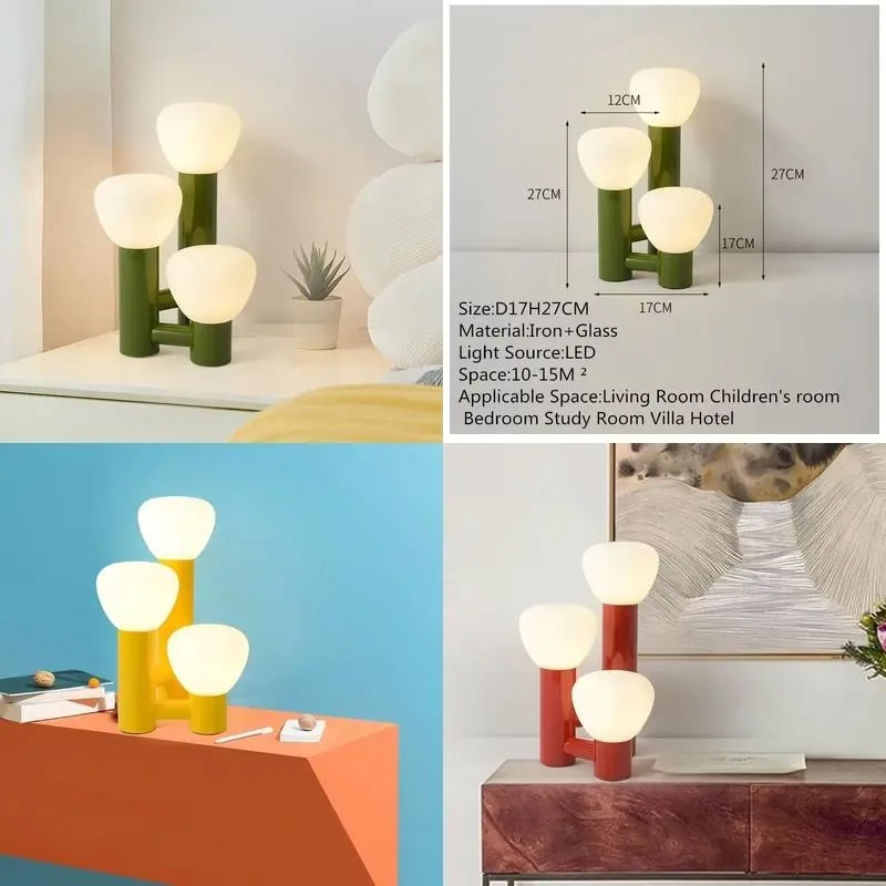 for Contemporary desk lamp personalized creative children's room living room study villa hotel bedroom LED bedside desk lamp