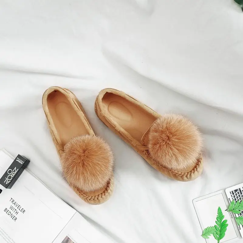 

Женские туфли-балетки без застежек, большие размеры, удобные, нескользящие, для ходьбы