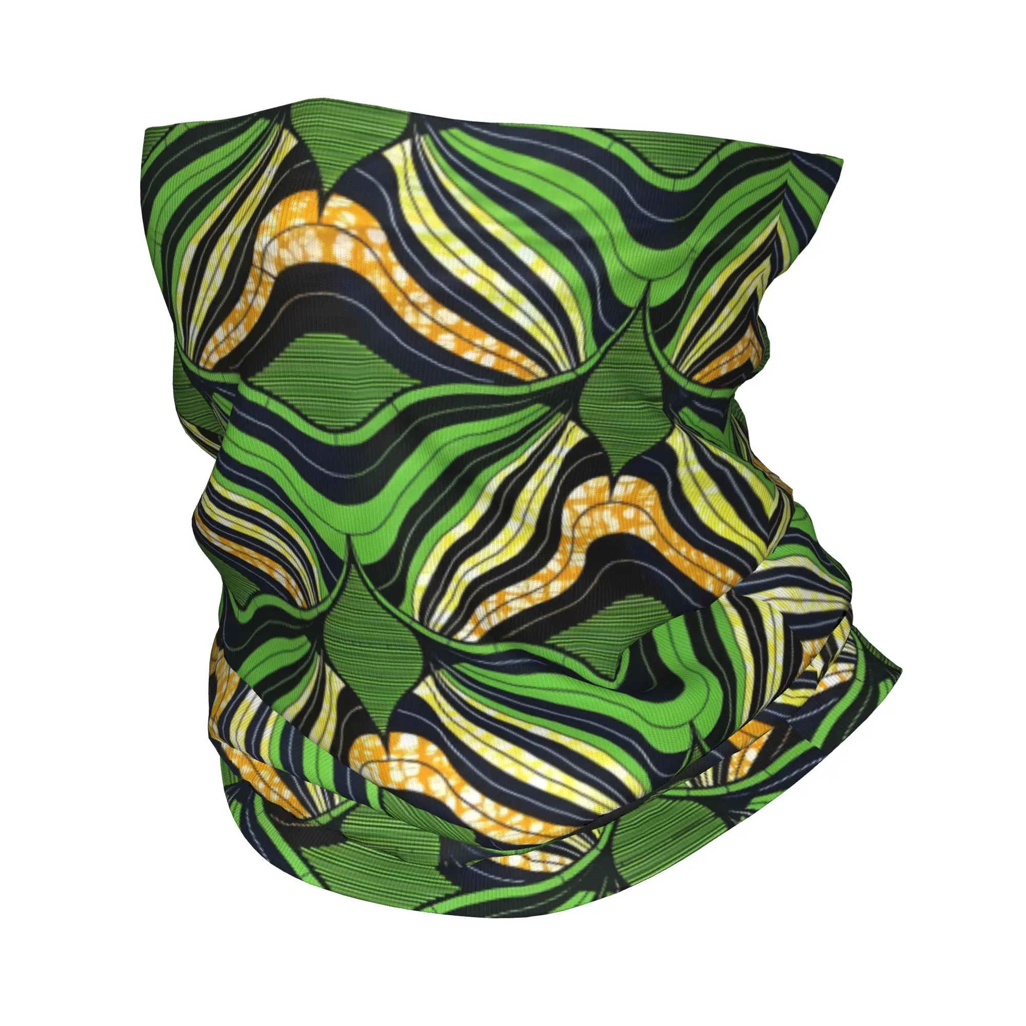 مخصص أنقرة الأفريقية طباعة باندانا الرقبة الجراب الأشعة فوق البنفسجية حماية الوجه وشاح النساء الرجال التقليدية نسيج عقال أنبوب بالاكلافا