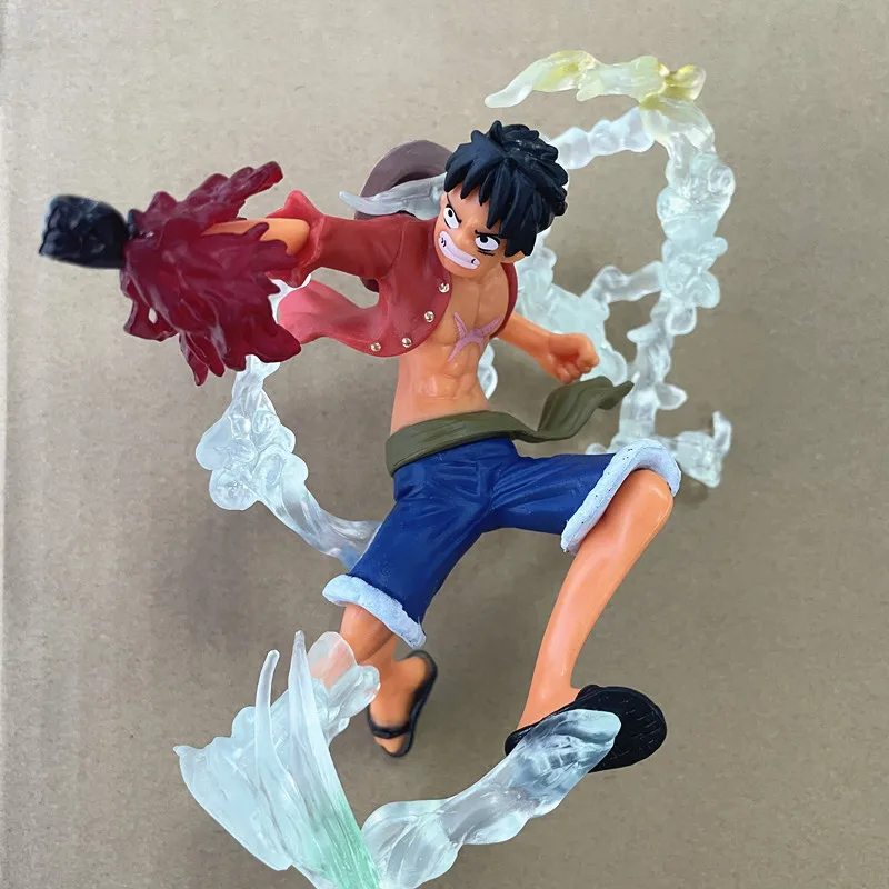 One Piece Anime Monkey·D·Luffy Roronoa Ace Pvc Action Model Collection Cool Stunt Figure Toy Gift image 5