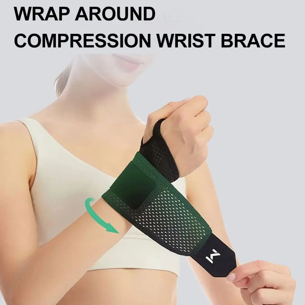 New Breathable Wrist Support Unisex Thin And Light Sports Fitness Pressurized Wrist Brace Tendon Sheaths