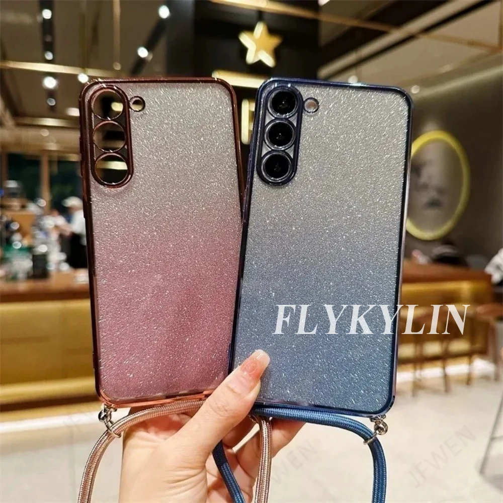 Hängendes Seil blinkende Handyhülle für Xiaomi Redmi 14C 13X 13C 12C 10C 10A 9C 9A A5 A3 A1 Plus stoßfeste Schutzhülle