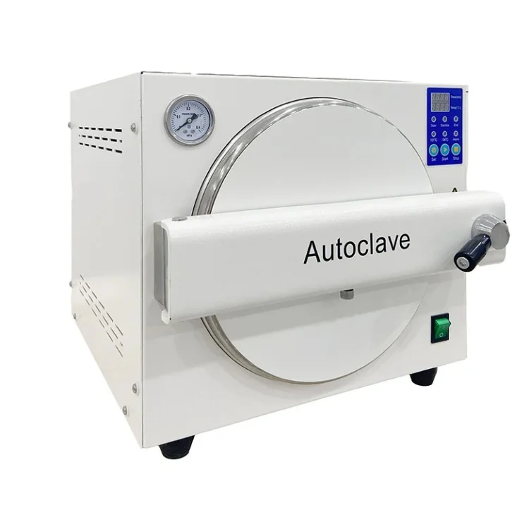 

18/23L Dental Rapid Sterilizer European Standard Autoclave Sterilization Tool Laboratory N Class Benchtop Professional Equipment