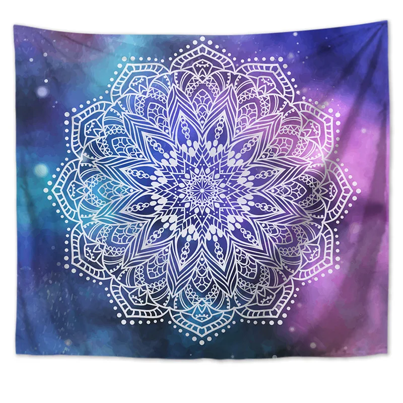 Indian Wall Hanging Boheme Mandala Tapestry Home Decor Living Room Background  Carpet Cloth Hippie