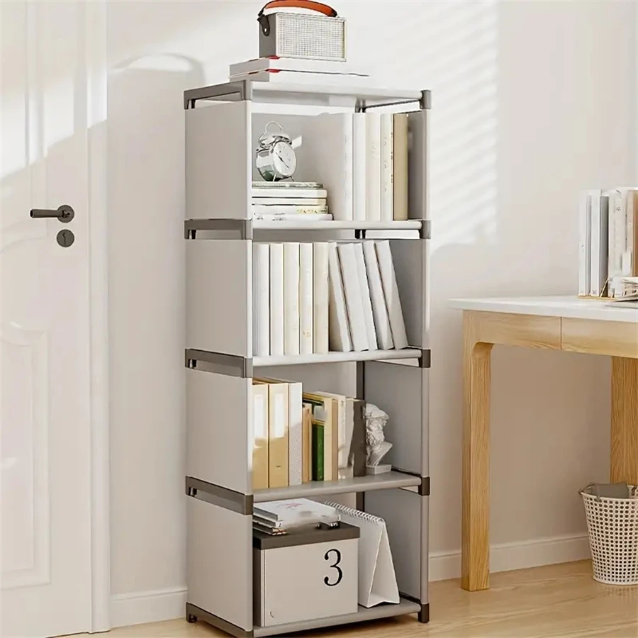 Living room bookcase 4th floor bookshelf display Home storage Industrial bookcase
