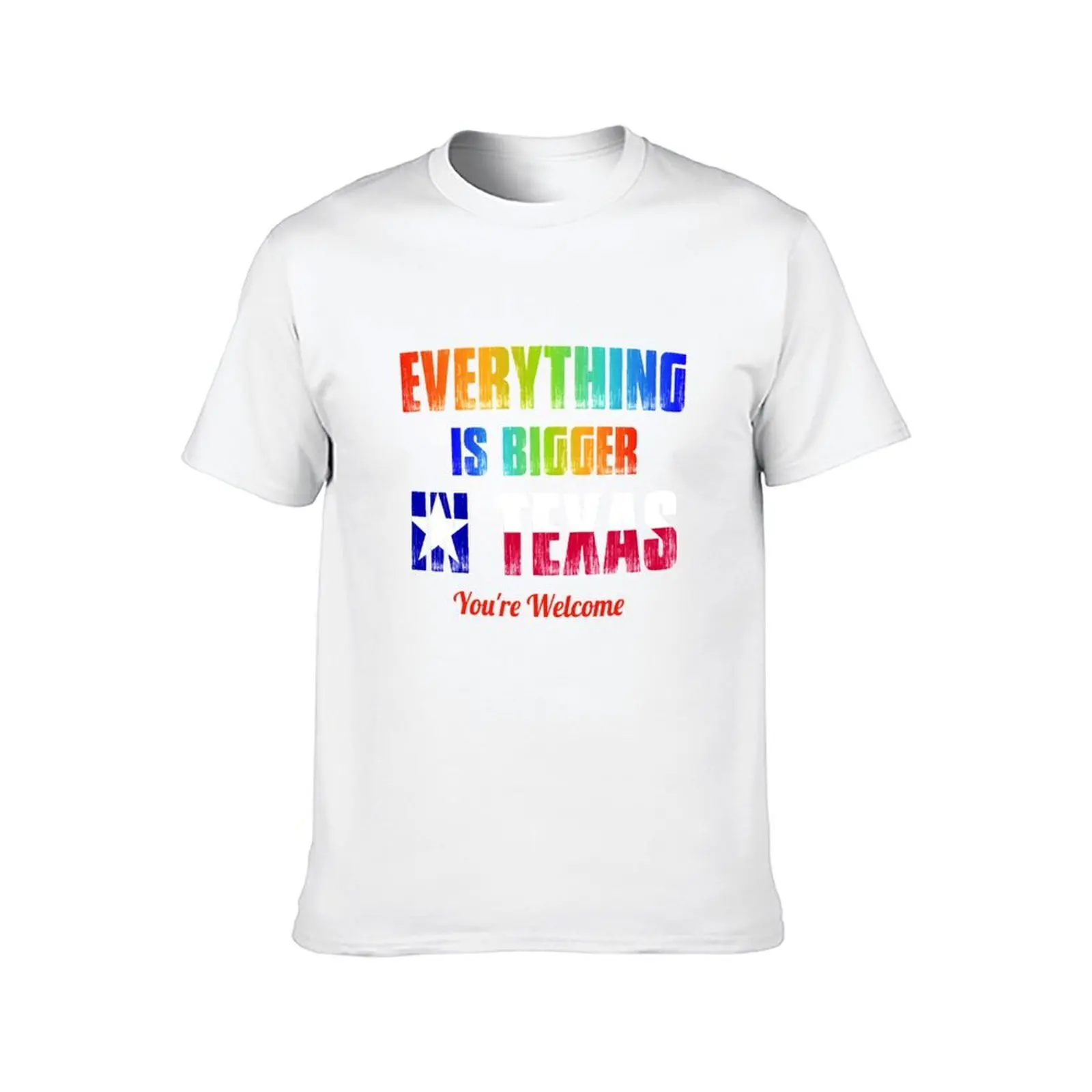 LGBT Pride Shirt Gay Community كل شيء أكبر تكساس قميص تي شيرت رجل تي شيرت قطن تي شيرت