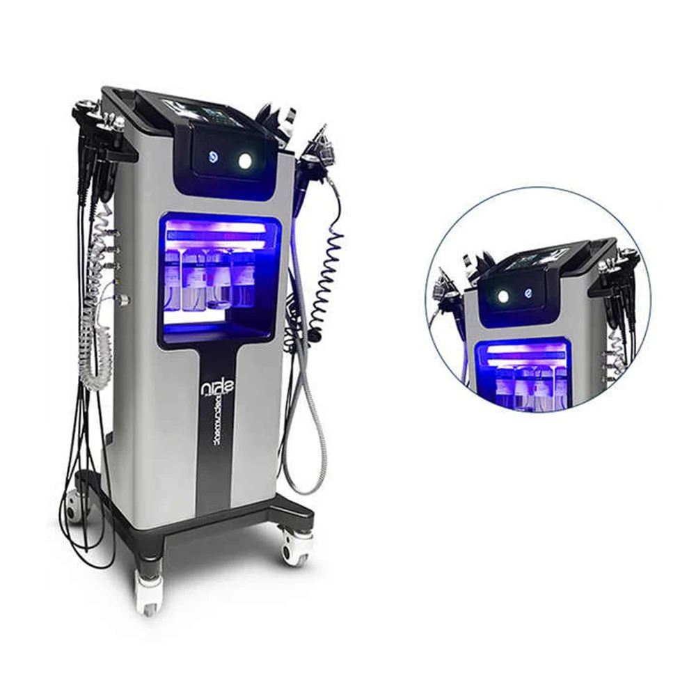 Multifunctional skin SPA machine 8-in-1 hydrodermabrasion machine skin care beauty instrument rejuvenation facial lifting