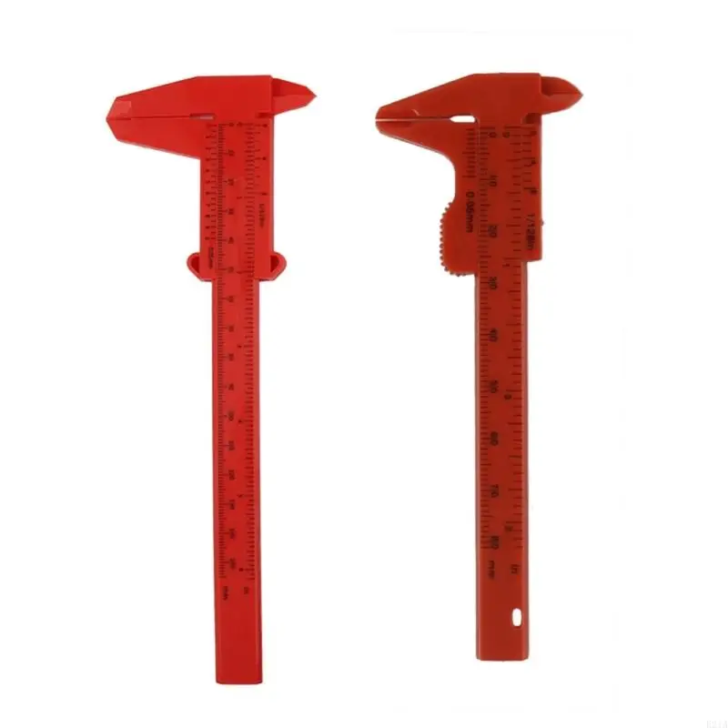 Pinça vernier profundidade plástico durável 3 polegadas, 6 polegadas profundidade vernier