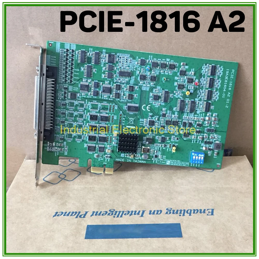 

16-канальная многофункциональная шина PCI Express, карта захвата 1 MS/s для Advantech PCIE-1816 A2