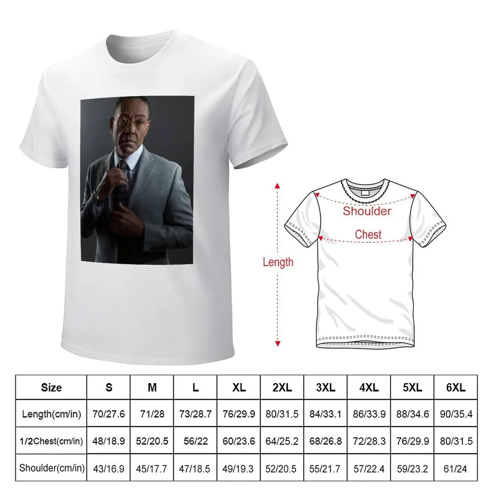 Breaking Bad Gus Sigma T-shirt hippie clothes summer tops anime vintage workout shirts for men