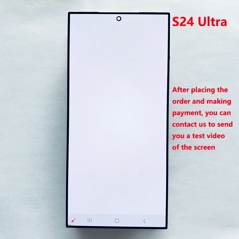 삼성 S24 울트라 5G S928U S928B LCD 디스플레이 터치 스크린 용 120HZ 슈퍼 AMOLED S928 LCD 결함이있는 6.8 ''디지타이저 어…