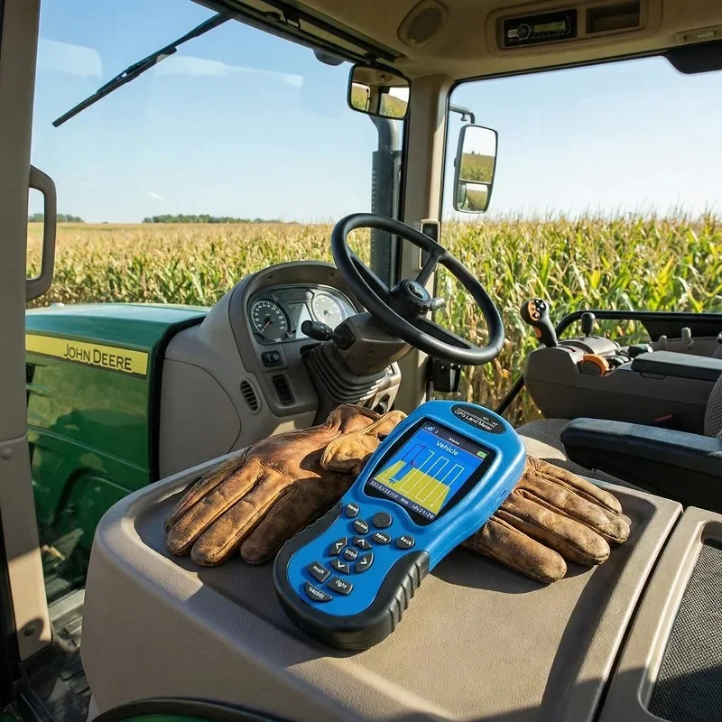 Agricultural engineering soil surveying tool, handheld portable GPS land surveying instrument, digital farmland area calculator