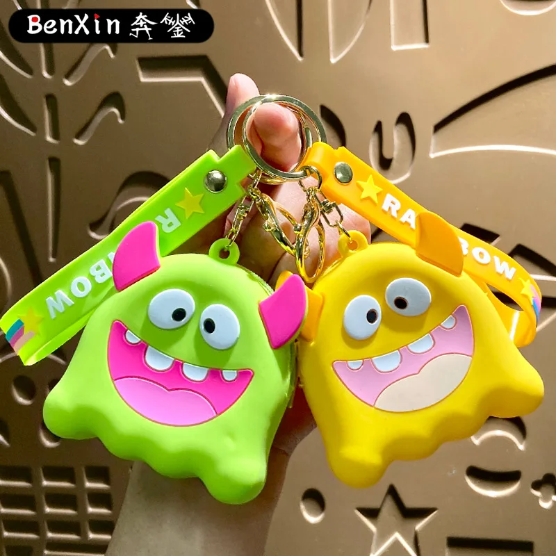 

Minso Creative silicone coin purses, keychains, bags, pendants, earphone cases, card cases, key chains and ornaments