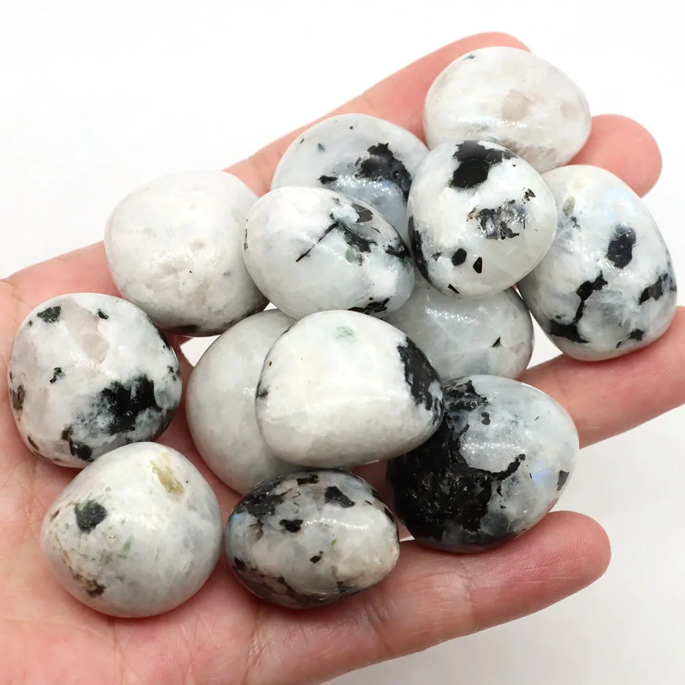 Natural Moonstone Quartz Crystals And Healing Tumbled Stones Bulk Gravel Mineral Specime Gemstones Home Aquarium Tank Decoration