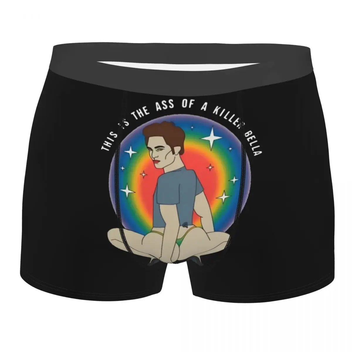 

The Ass Of A Killer Bella Man'scosy Boxer Briefs,3D printing Underwear, Highly Breathable High Quality Birthday Gifts