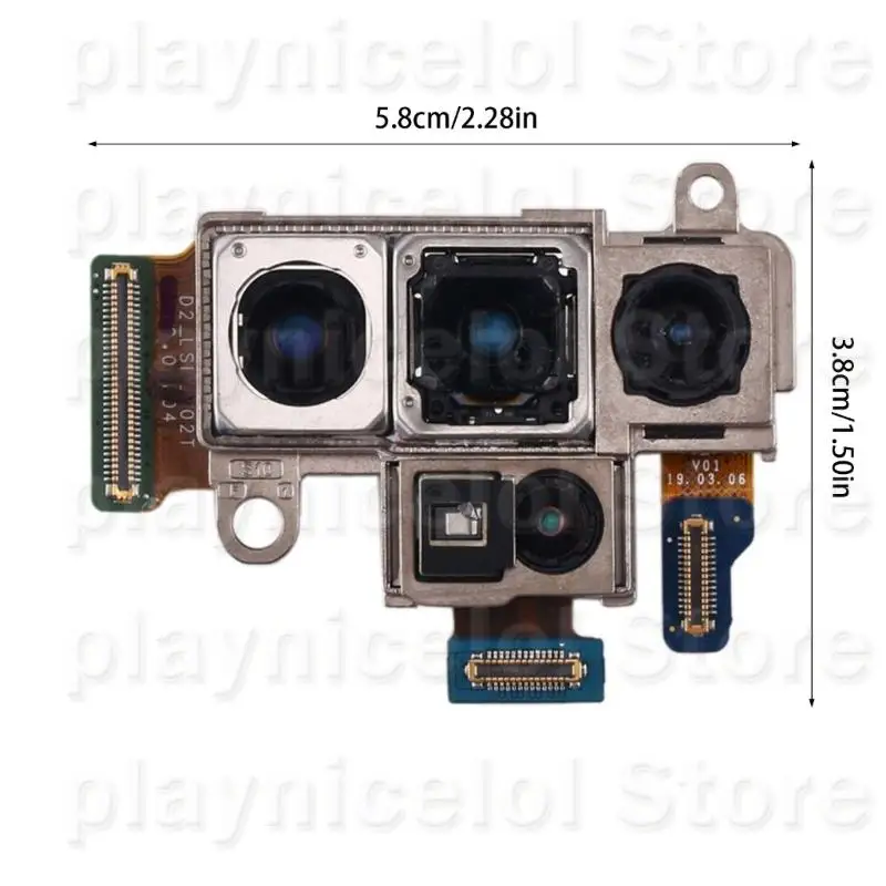 Lente fotografía unidad cámara trasera E8BA Mejora fotografía móvil para Note 10+
