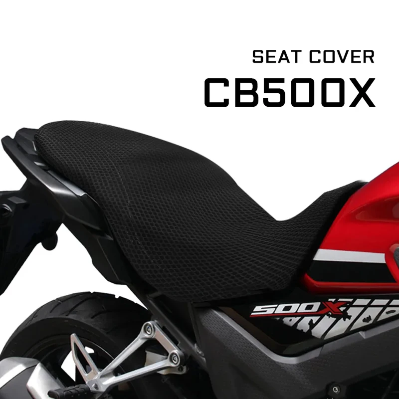 Motorcycle Protecting Cushion Seat Cover For Honda CB500X CB500 X CB 500 X ​Fabric Saddle Seat Cover Accessories