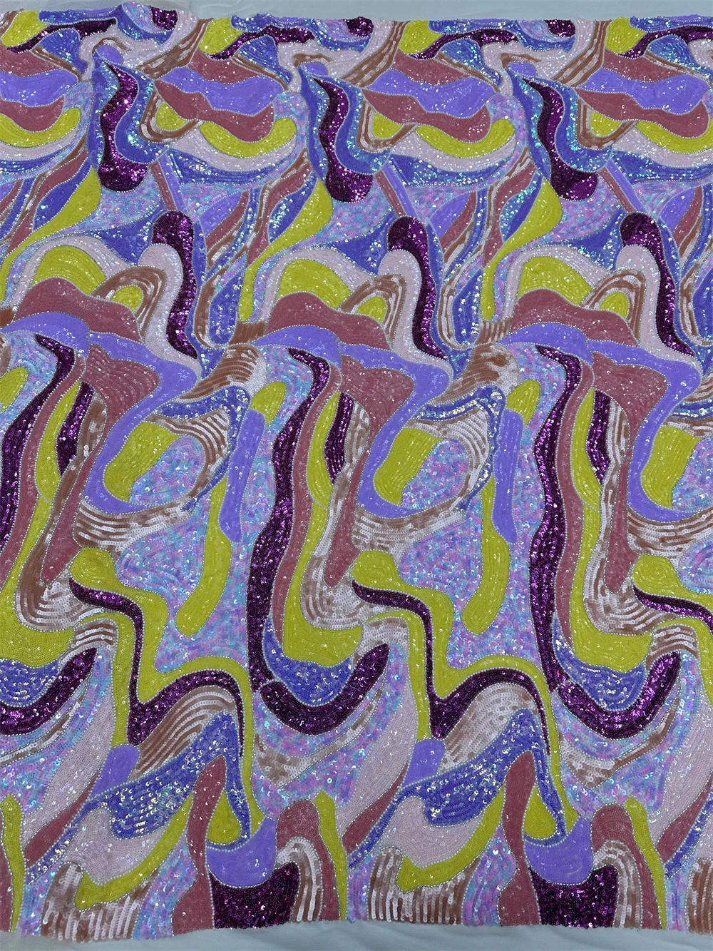 African 3D Beaded Lace Fabric Luxury Bridal 2024 High Quality Nigerian Applique French Tulle Sequins Fabric For Wedding Sewing