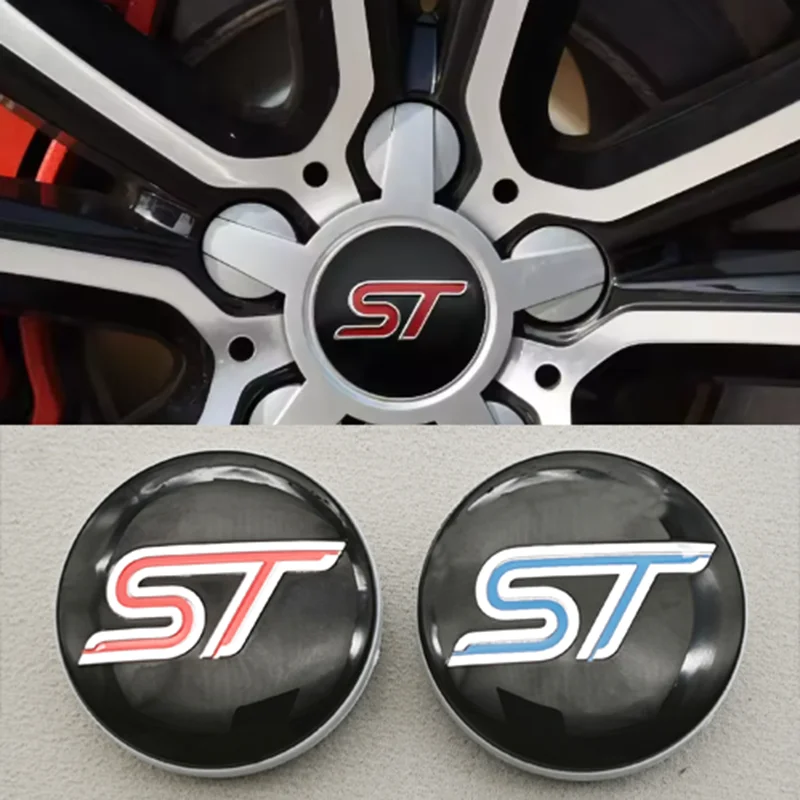 

4Pcs 54mm Car Wheel Center Hub Cap Rim Cover For Ford ST Fiesta Focus Edition Puma X KUGA Mondeo Ecosport Car Auto Accessories