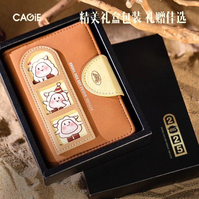 Niedlicher A7-Cartoon-Planer 2026 – im Taschenformat mit Jahreskalender und effizientem Layout, tragbarem All-in-One-A7-Planer