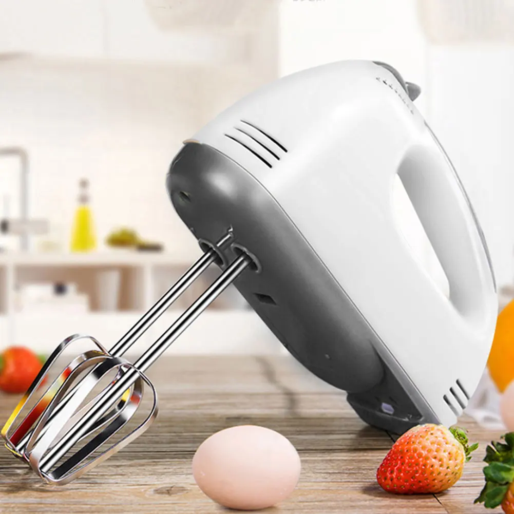 100 W Wireless Hand Mixer Baking Cake Cream Whipper 7 Speeds Kitchen Hand Blender Electric Hand Stirrer Milk Foam Machine