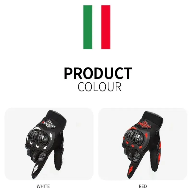 Motorcycle gloves, bicycle off-road vehicles, outdoor riding gloves, touch screen gloves, waterproof and anti-fall riding gloves