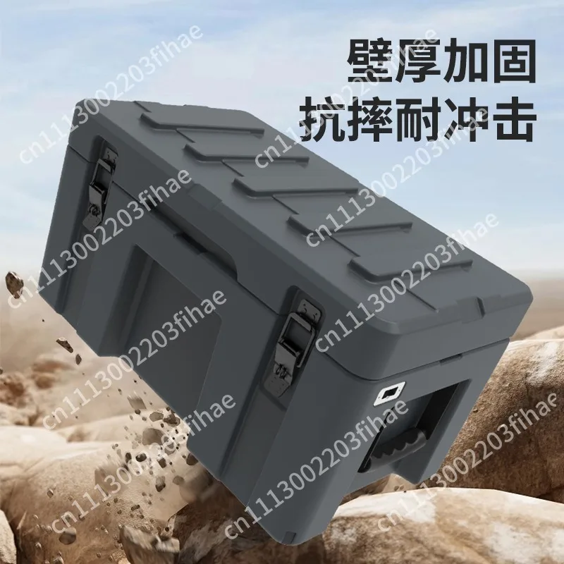 Rotomolded roof luggage, car storage, large-capacity storage, no punching, off-road three-proof box in stock