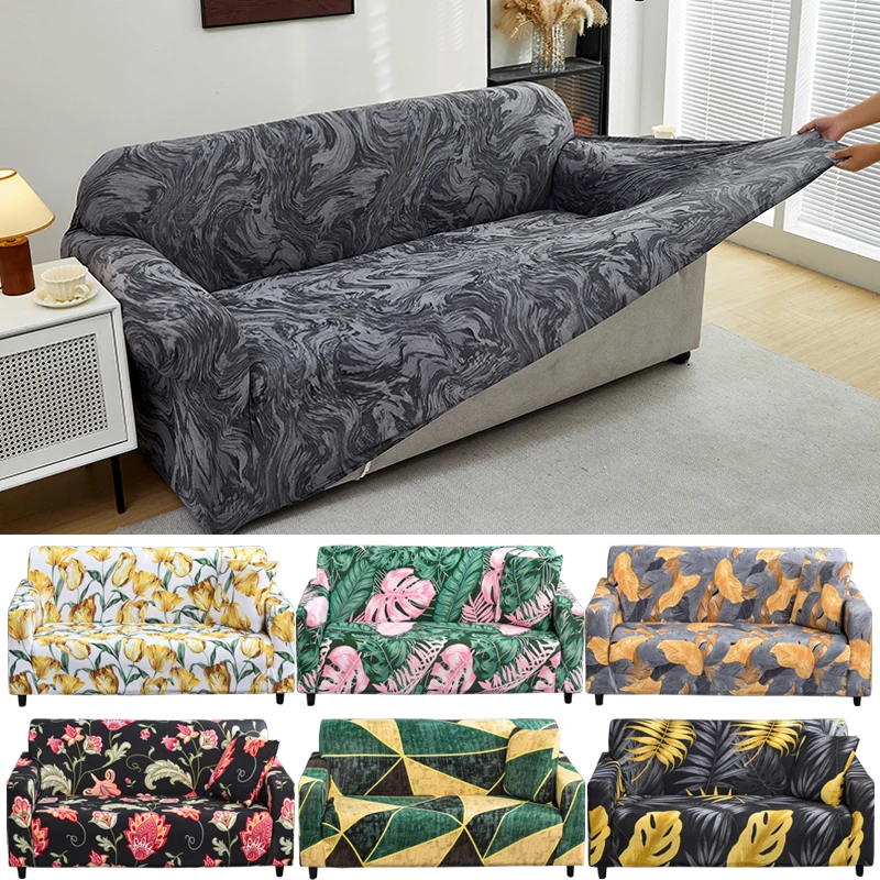 1/2/3/4-seater Stretch Sofa Covers Couch Cover Sofa Slipcovers Furniture Protector for corner sofa chaselong slipcovers