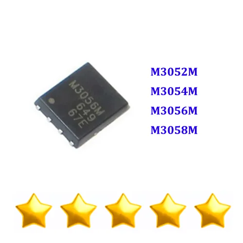 

10PCS M3052M M3054M M3056M M3058M QM3052M QM3054M QM3056M QM3058M QM3052M6 QM3054M6 QM3056M6 QM3058M6 QFN-8 Chip