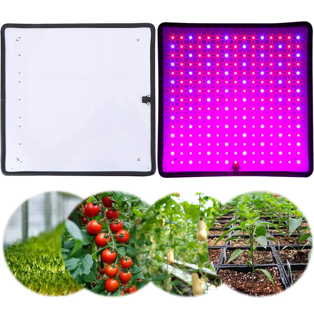 Phyto โคมไฟ 45W 225 LED Phytolamp สําหรับพืชเต็มสเปกตรัม LED การเพาะปลูก Plant Grower วัฒนธรรมในร่ม LED Grow โคมไฟ UV โคมไฟ ﻿