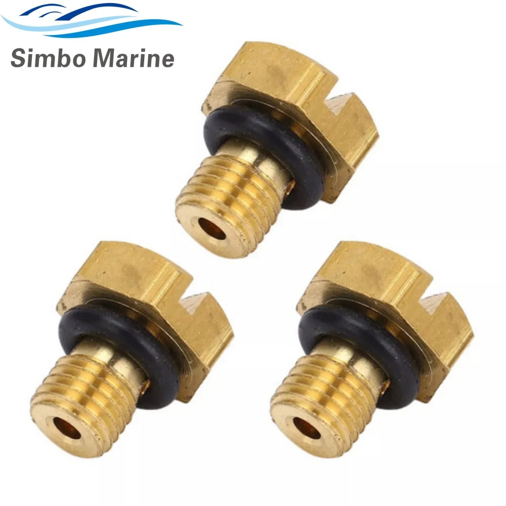 3pcs 6H3-14992-00-00 Screw Drain For Yamaha Outboard 2T 40 50 60 75-90HP C CV40 90