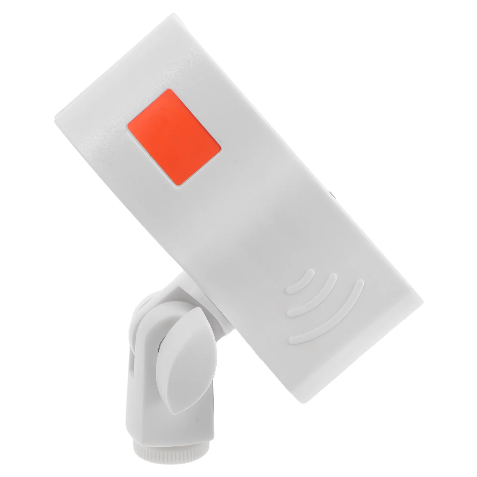 

White Large Microphone Clip Spring Clamp Adjustable 3.2-6.2cm Diameter Holder for Streaming Clip Microphone