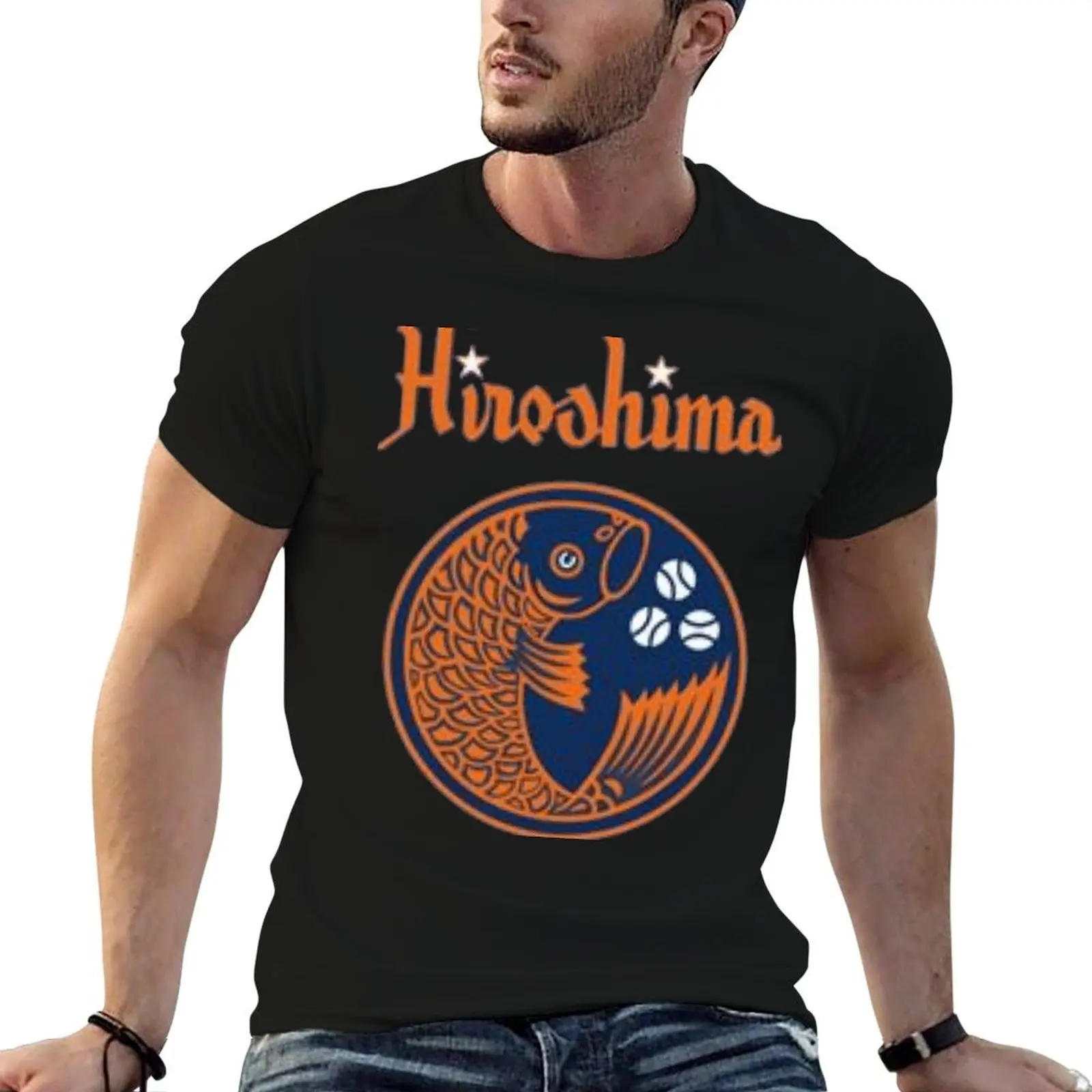 

BEST SELLER - Hiroshima Toyo Carp -Vintage NPB T-Shirt t shirts with prints t shirt man luxury T-Shirt